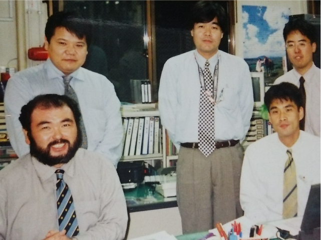 1998年7月 若き日のサンタ先生と懐かしい先生方